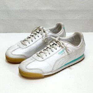 Puma Roma Leather Low-Top Sneakers 364544 Women 7C Trainer Sport Lightweight VGC